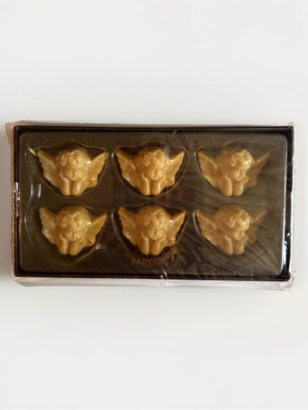 Vintage Papyrus Bat Angel Soap Set 6 NIB Rare Halloween Gothic Cherub Gift New